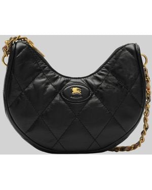 Burberry Horseshoe Chain Bag - Black