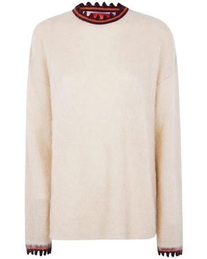 La DoubleJ "Camden" Sweater - White