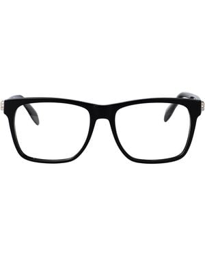 McQueen Acetate Optical Glasses - Black