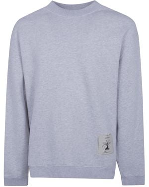 Jacquemus "Le Sweatshirt Torneo" Sweatshirt Round Neck - Blue