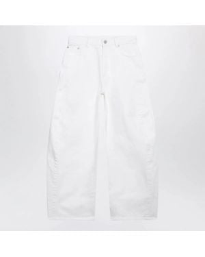 Alaïa Alaia Rodeo Denim Pants - White
