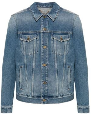 Golden Goose Stonewashed Denim Jacket - Blue