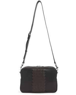 Bottega Veneta Fondant Leather Camera Bag - Black