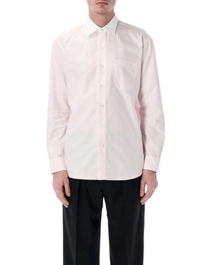 Salvatore Piccolo Alberto Striped Shirt - White