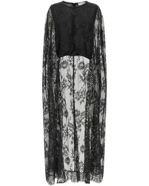 Zimmermann 'Valiant Lace Caped Top' Top - Black