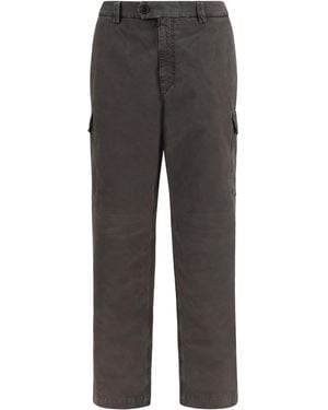 Brunello Cucinelli Cotton Pants - Gray