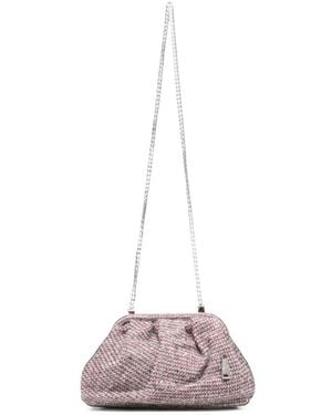 La Milanesa "Bertha" Paillettes Bag - Pink