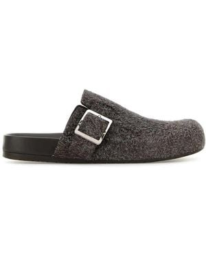 Loewe Ease Buckle Mule - Brown