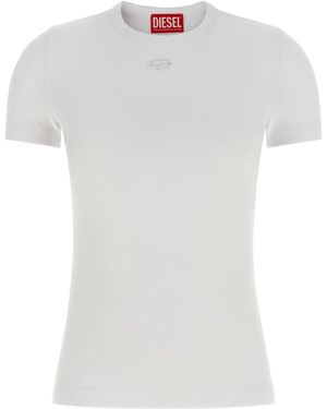 DIESEL 'T-Ribber-Od' T-Shirt - White