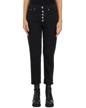 Dondup Pantalone Koons Gioiello - Black