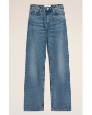 Ami Paris Large Fit Denim Jeans - Blue