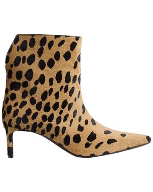 KHAITE Ona 55 Ankle Boots - Brown