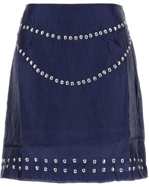GIMAGUAS Claude Jewel Skirt - Blue