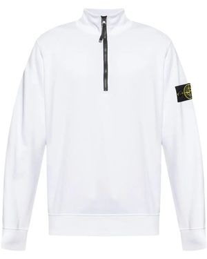 Stone Island Ls Polo - White