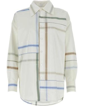 Bottega Veneta Patchwork Handkerchief - White