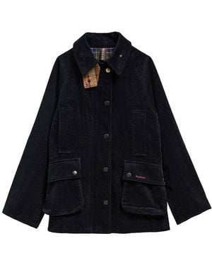 Barbour Paul Smith Loves Giacca Casual "Beaufort" A Coste - Blue