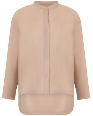Max Mara S Max Mara Long Sleeve Blouse - Natural