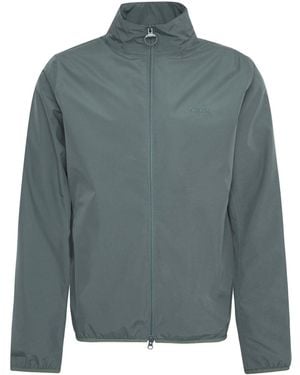 Barbour Zip Up Collar Jacket - Blue