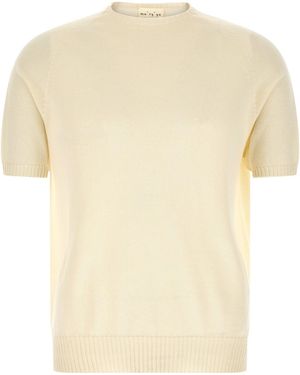 Ma'ry'ya Cotton Sweater - Natural