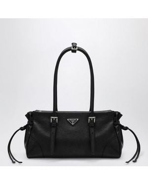 Prada Bonnie Medium Shopping Bag - Black