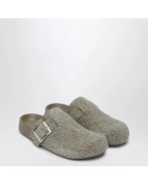 Loewe Ease Buckle Mule - Grey