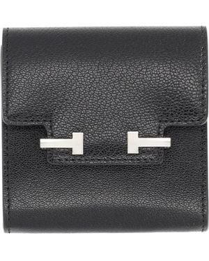 Tom Ford Leather Card Holder - Black