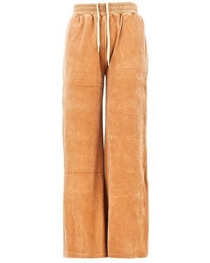 Chloé Velvet Sporty Trousers - Pink