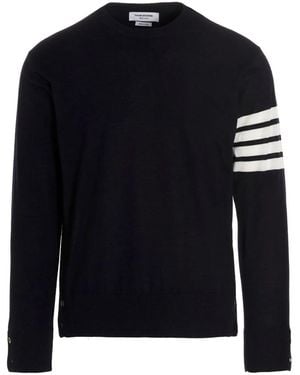 Thom Browne '4 Bar' Sweater - Blue
