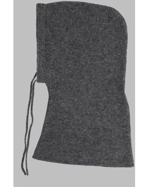 Fabiana Filippi Felted Knit Hat - Grey
