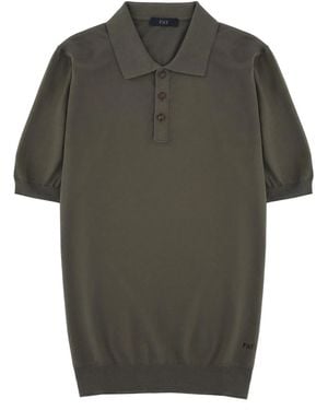 Fay Cotton Polo - Green