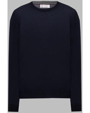 Brunello Cucinelli Maglia - Blue