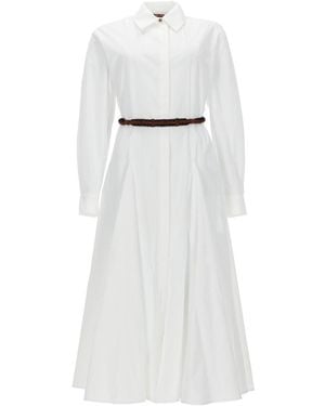 Max Mara Abito Chemisier - White