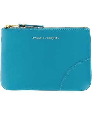 Comme des Garçons Wallet 'Classic Leather Line' Card Holder - Blue