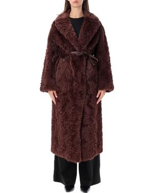 Urbancode Long Coat Reversable - Red