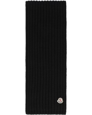Bottega Veneta Wool And Cashemre Scarf - Black