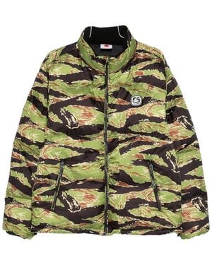 BBCICECREAM Camou Down Jacket - Green