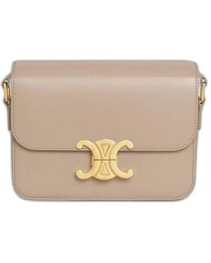 Celine Teen Shiny Bag - Natural