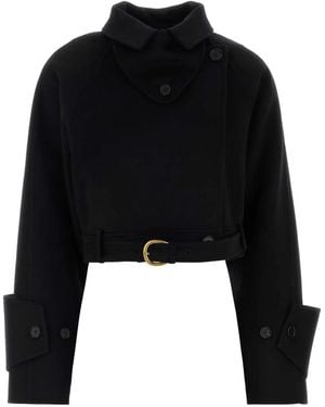 Chloé Wool Coat - Black