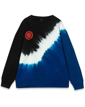 N°21 Sweatshirt Over Tye & Die - Blue
