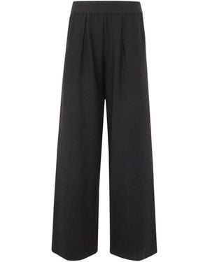 Maria Calderara Long Trousers - Black