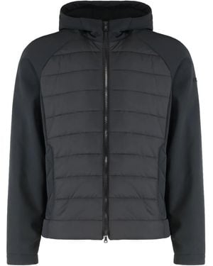 Paul & Shark Paul & Shark Technical Fabric Hooded Jacket - Black