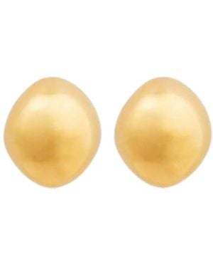 Soeur Tone Polished Stud Bijoux - Black