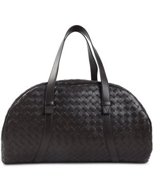 Bottega Veneta Leather Medium Tote - Black