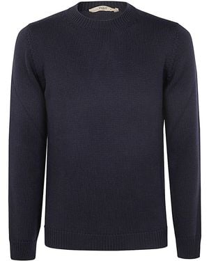 Nuur Long Sleeves Round Neck - Blue