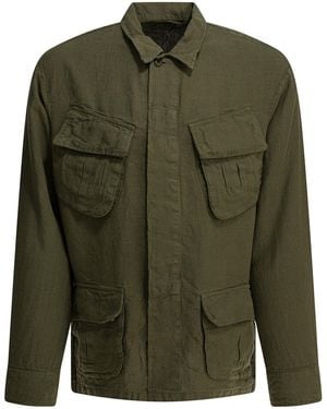 Polo Ralph Lauren Linen Overshirt Jacket - Green
