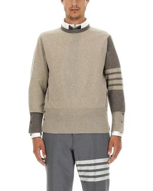 Thom Browne 4Bar Shirt - Grey
