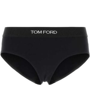 Tom Ford Modal Boy Shorts - Black