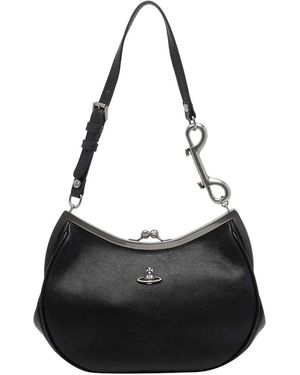 Vivienne Westwood Charm Frame Purse - Black