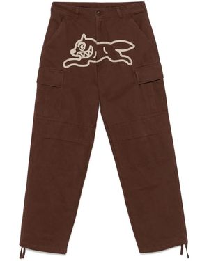 BBCICECREAM Running Dog Cargo Pants - Brown