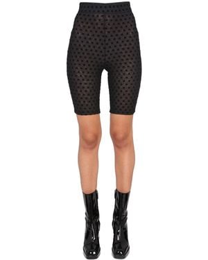 ROTATE BIRGER CHRISTENSEN Bermuda With Logo - Black